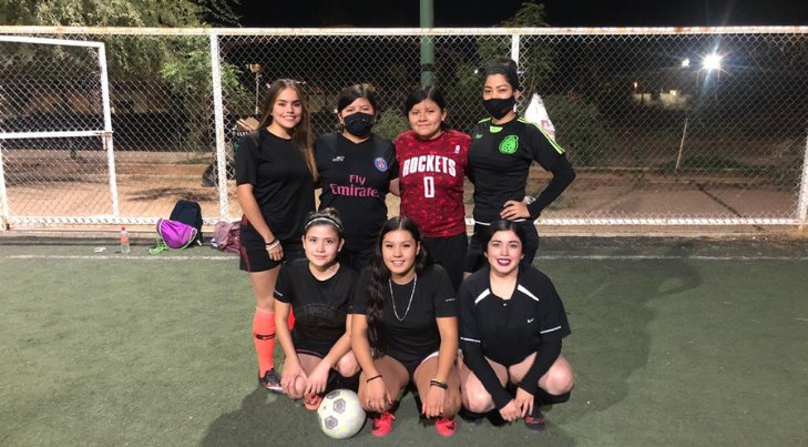 Cuervas le gana a Diablitas en el Torneo Femenil de Futbol Corceles