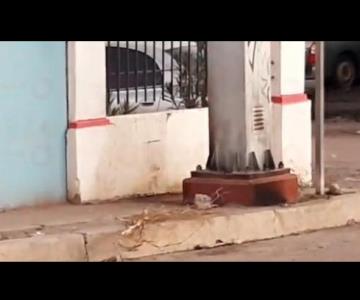 Sigue quema de cámaras de vigilancia en Guaymas; ya van seis