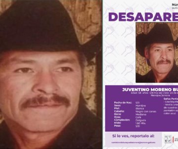 Juventino Moreno desapareció en la carretera Navojoa-Los Mochis, su familia lo busca