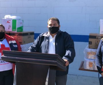 Entregan insumos de protección contra Covid-19 a organizaciones de emergencias de Nogales