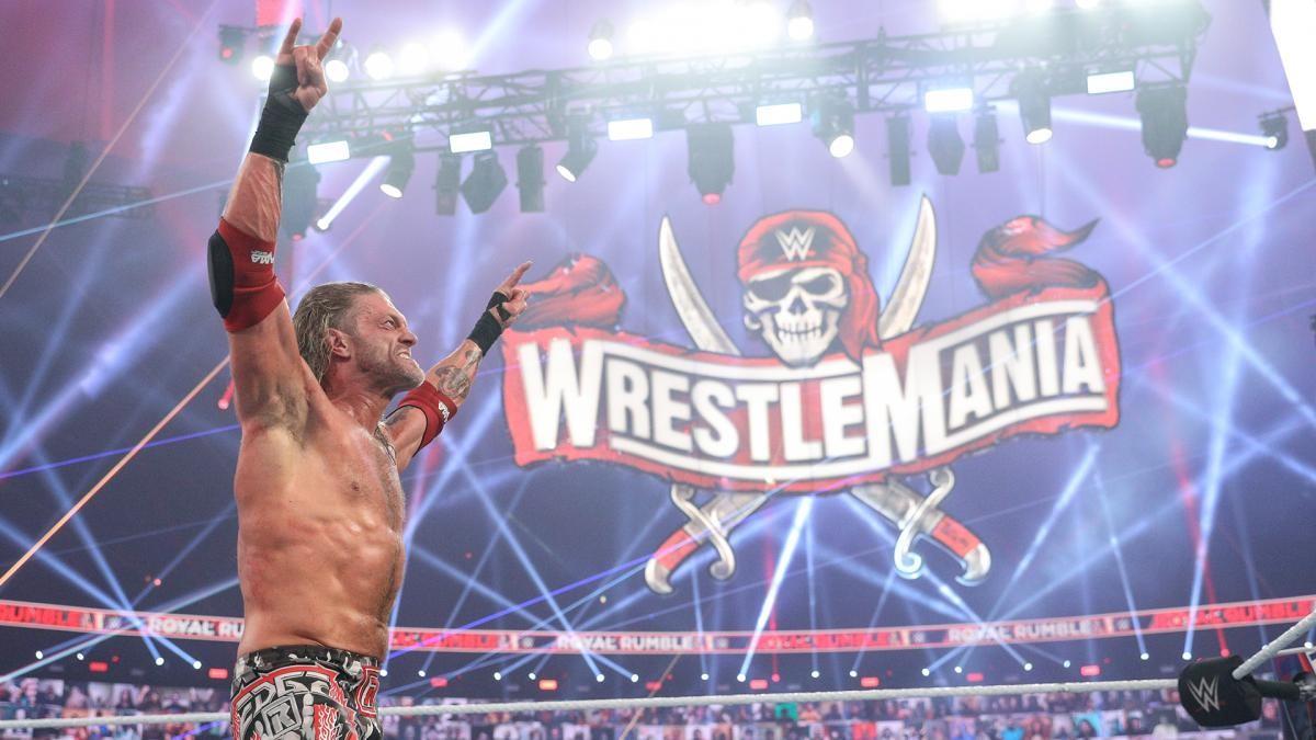 Edge sorprende y gana el Royal Rumble 2021