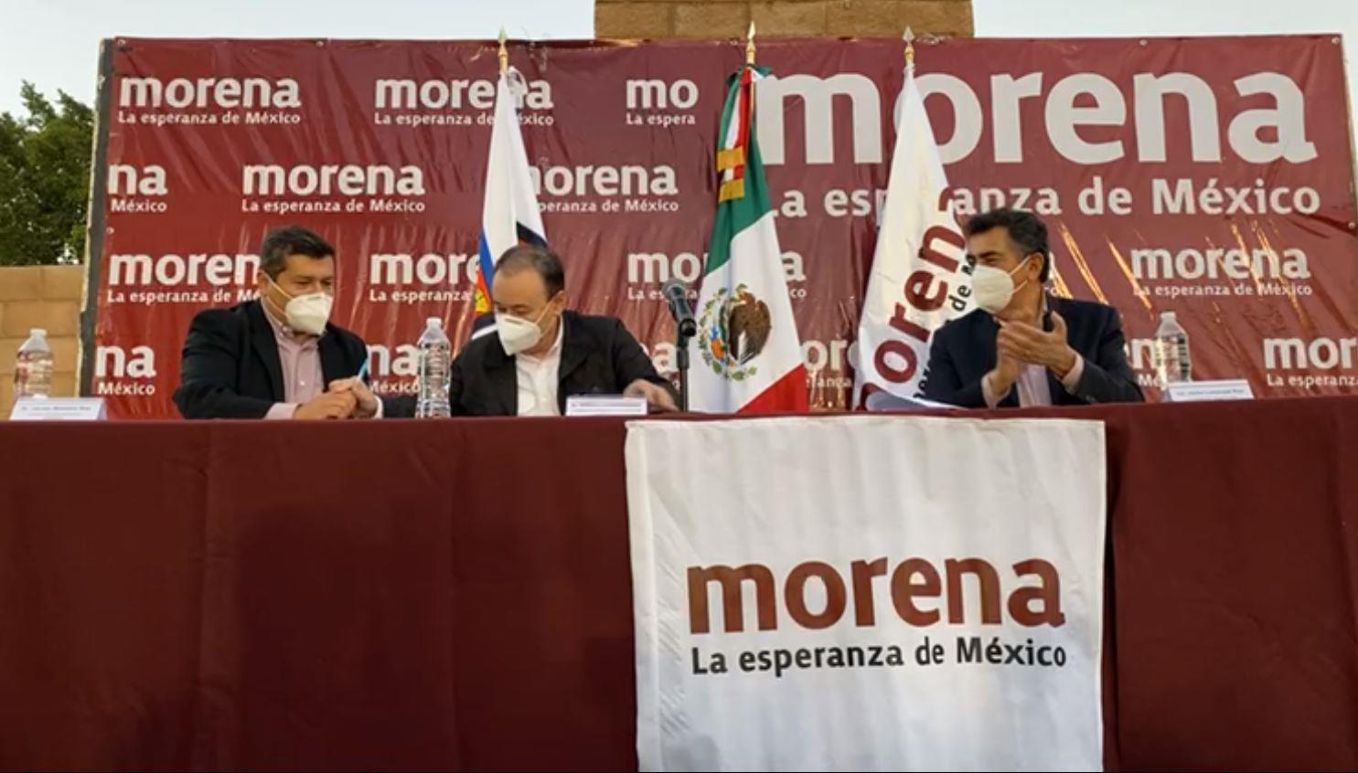 Alfonso Durazo se registra como candidato oficial de Morena a la gubernatura de Sonora