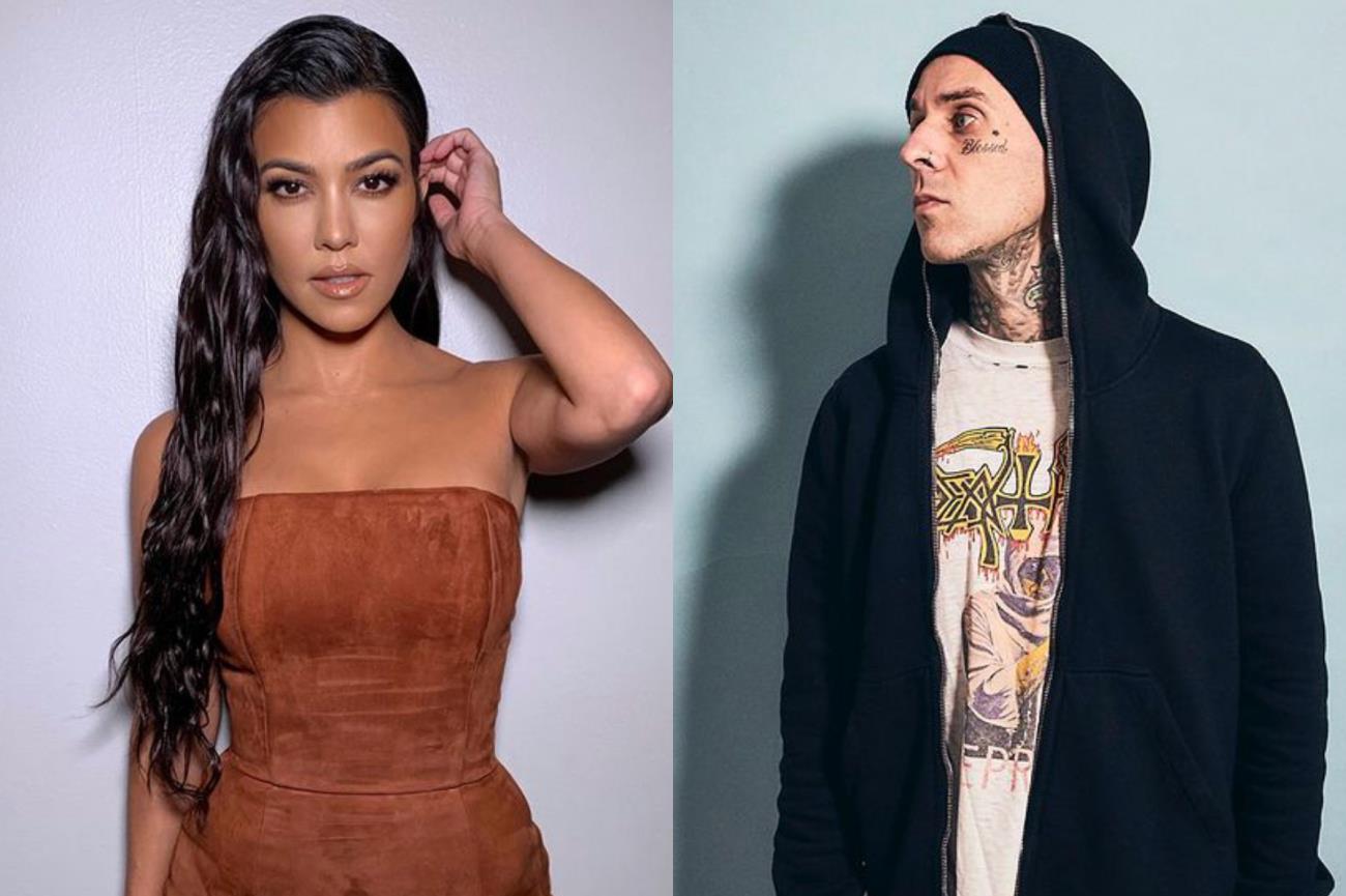 Kourtney Kardashian hace oficial su relación con Travis Barker