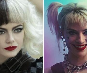 Comparan a Emma Stone con Harley Quinn por el tráiler de Cruella