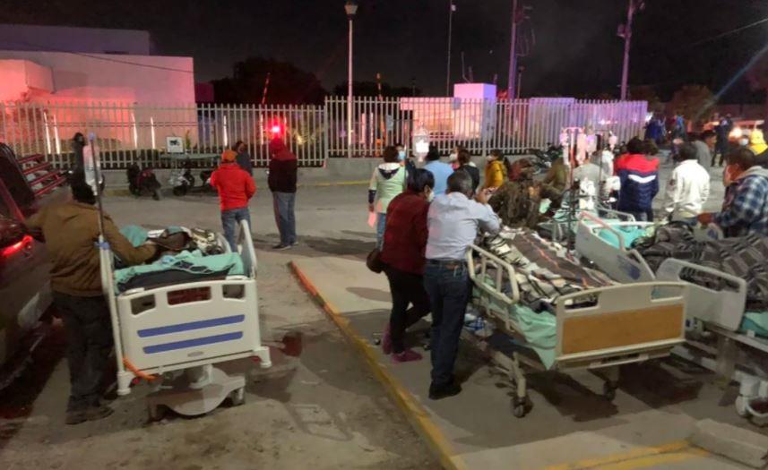 Se incendia hospital en Hidalgo; evacuan a pacientes