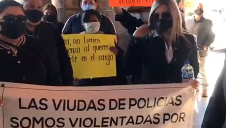 Si no se soluciona, vendrán mil personas: Viudas de policías y Ayuntamiento de Guaymas dialogarán