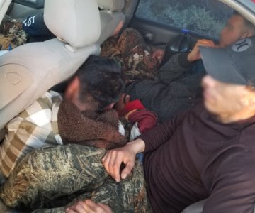 Tras intento de huir, atrapan a indocumentados mexicanos en la frontera