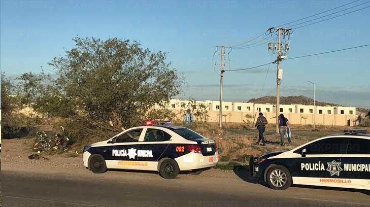 Muere motociclista en aparatoso accidente al sur poniente de Hermosillo