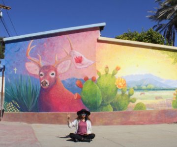 “El arte es para el pueblo”: Joven hermosillense plasma arte en la ciudad