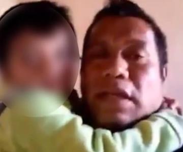 Sin piedad, niño de 4 años es encarcelado junto a su padre