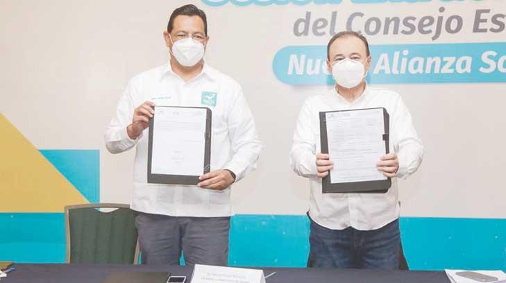 Va Nueva Alianza con Alfonso Durazo