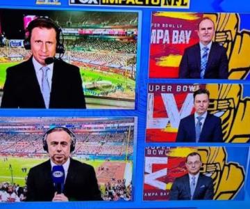 ¡Pleito en vivo! Dos conductores de FOX Sports se agarran tras el Super Bowl