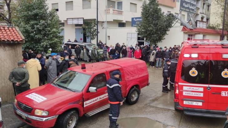 Mueren 25 personas en taller clandestino inundado en Marruecos