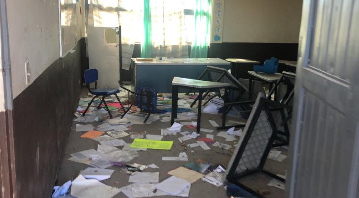 Se roban estufa y otros electrodomésticos de un plantel escolar de Hermosillo