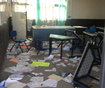 Video - Vandalizan escuela primaria de Nogales