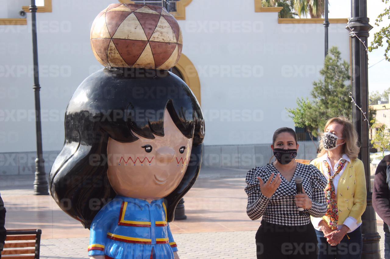 ¿Qué significa la nueva escultura que develaron en la plaza de Villa de Seris?