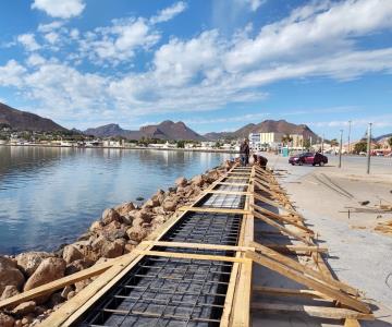 Dejarán como nuevo el Malecón de Guaymas