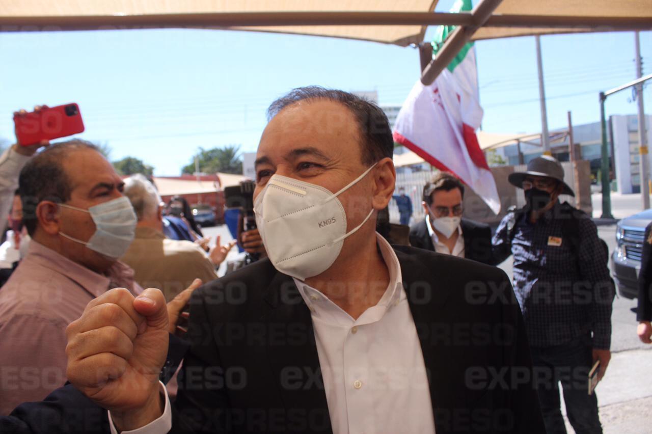Alfonso Durazo se registra como candidato a la gubernatura de Sonora en el IEE