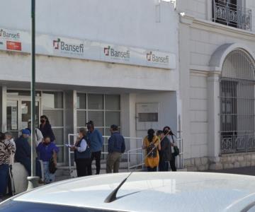 Este banco del centro de Hermosillo es el que saca más corajes a los usuarios