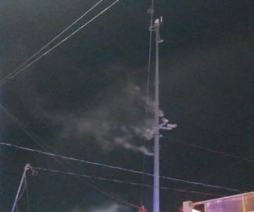 ¡Ahora en Cajeme! Incendian cámaras del C5 en Obregón