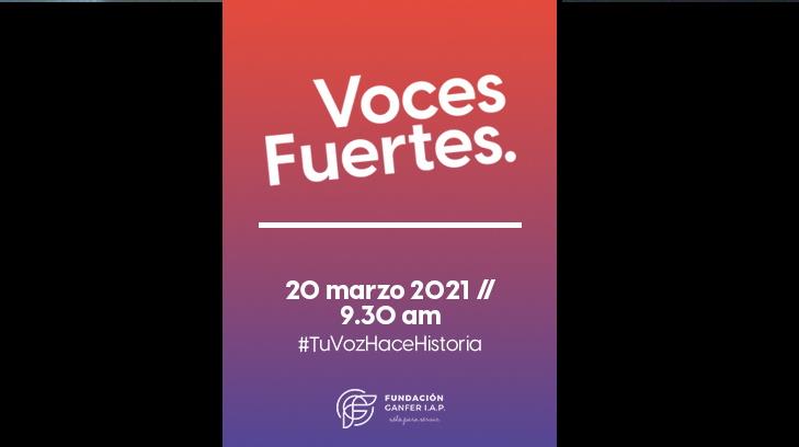 Voces Fuertes, el foro virtual de Fundación Ganfer para dialogar entre mujeres