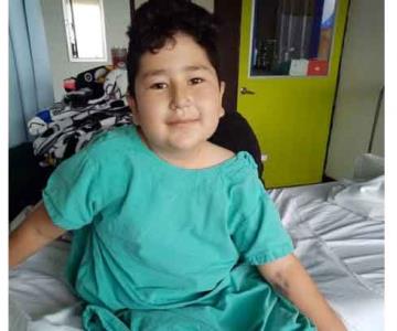 El pequeño Luis Alberto padece leucemia y necesita plaquetas con urgencia para salir adelante