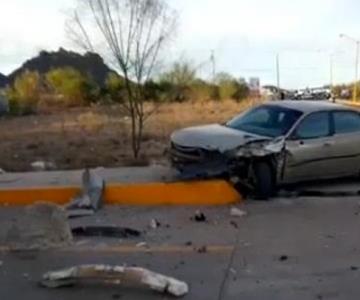 Tragedia en Guaymas; presunto ebrio al volante mata a motociclista e intenta fugarse