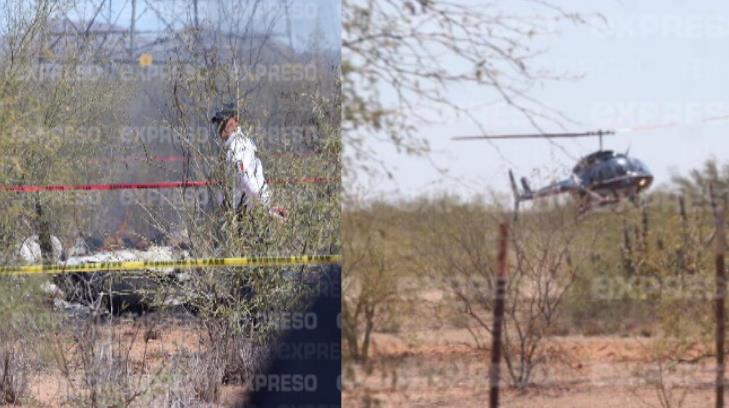 Estas son las seis personas muertas en accidente aéreo en Hermosillo