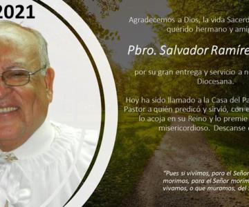 Cajeme de luto; fallece el padre Salvador Ramírez Vargas