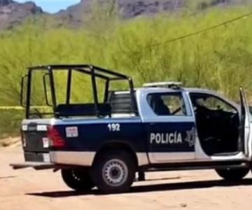 Encuentran cadáver de hombre encajuelado al sur de Guaymas