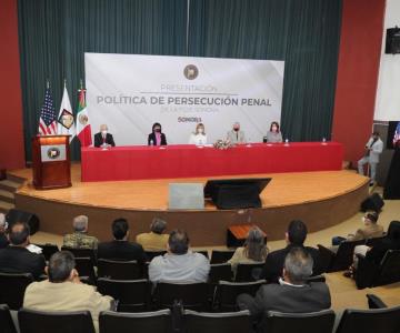 Fiscalía de Sonora ahora cuenta con Política de Persecución Penal