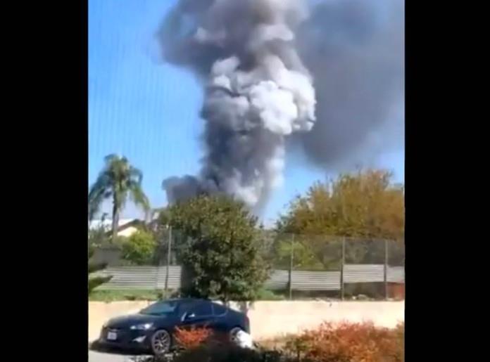 Reportan gran explosión en California