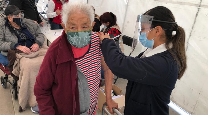 Este sábado comenzarán a vacunar contra Covid-19 a adultos mayores de Guaymas