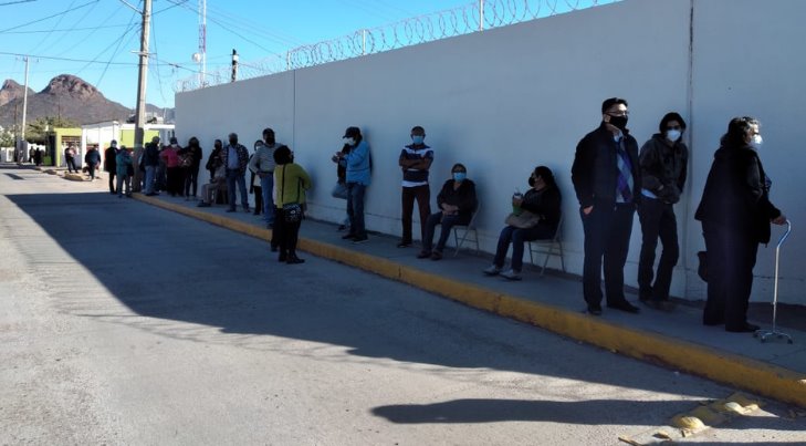Todo transcurrió bien el segundo día de vacunación en Guaymas