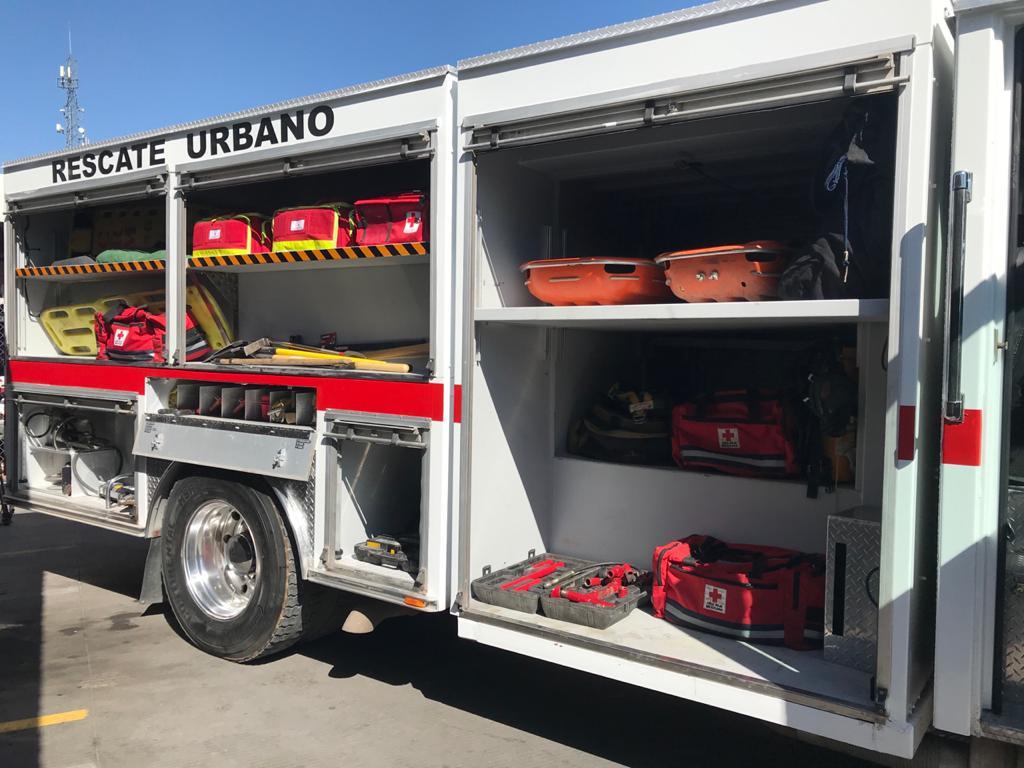 Cruz Roja estrena vehículo de rescate urbano