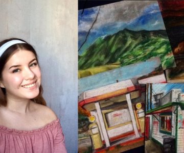 Yari, pintora hermosillense, busca apoyar a más artistas de la comunidad