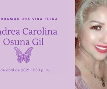 Familiares y amigos velarán a Andrea Carolina en Guaymas