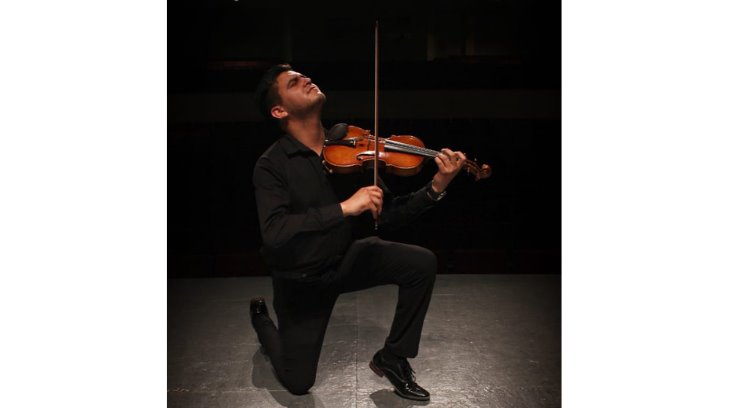 Poco a poco me fui quitando la pena: Luis llega a violinista principal de la Orquesta Juvenil Sinfónica de Sonora