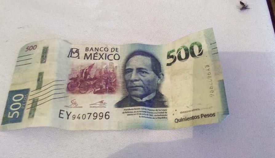 Hasta con billetes de otro color: alertan de personas con dinero falso en tiendas de Hermosillo