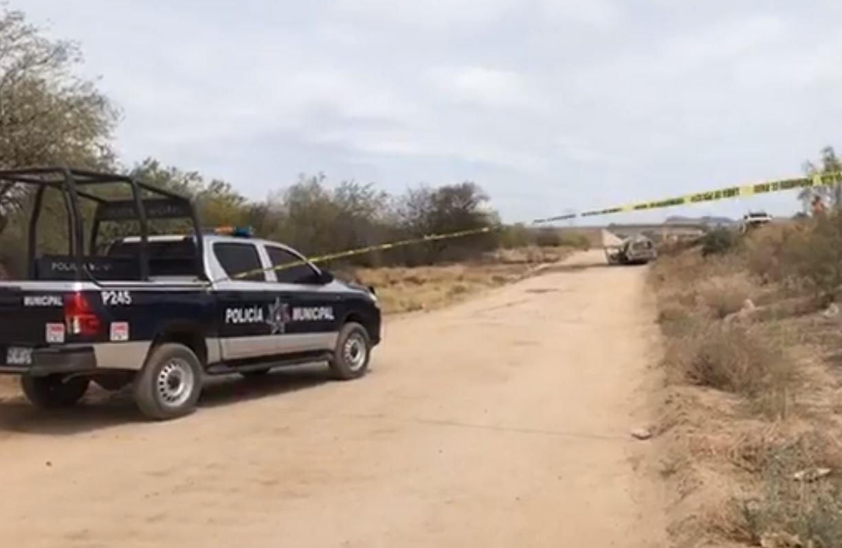 VIDEO - Localizan incendiado vehículo que utilizaron para matar a policía en San Pedro