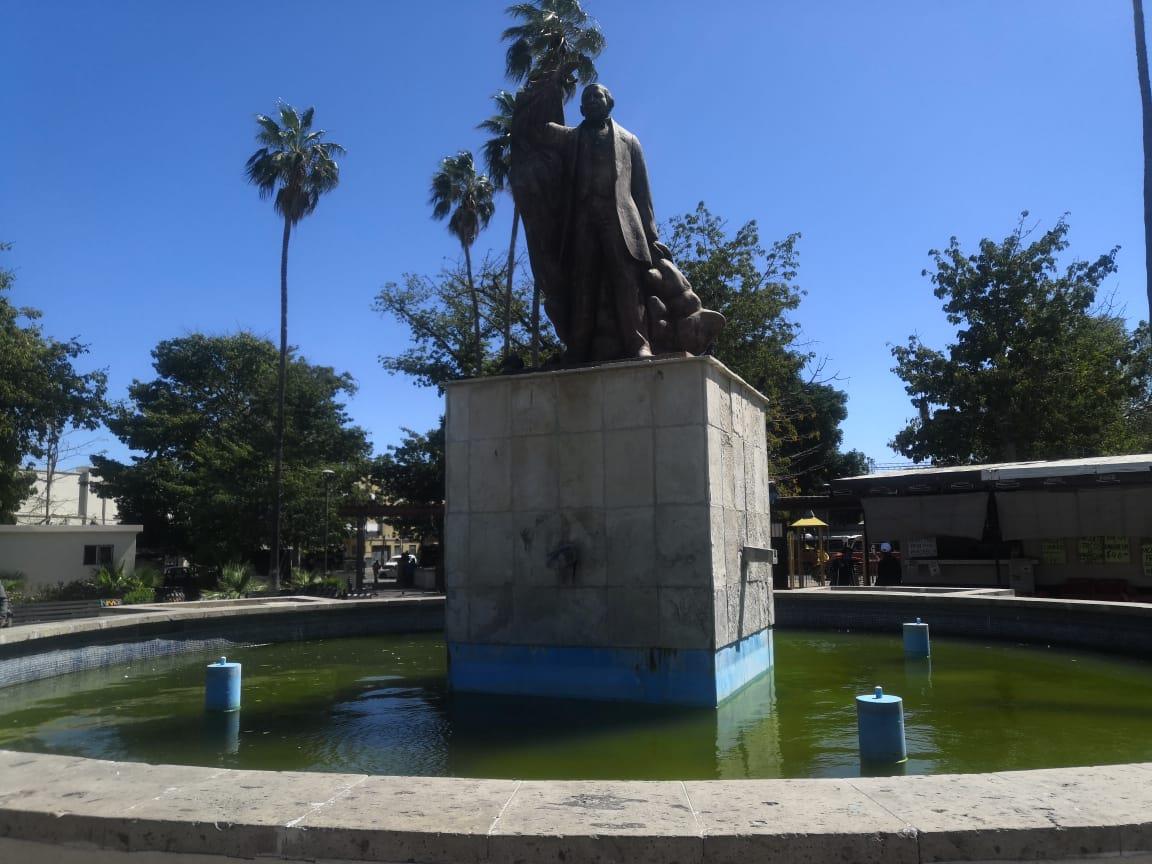 Las nuevas imágenes del Jardín Juárez que están causando indignación entre los hermosillenses