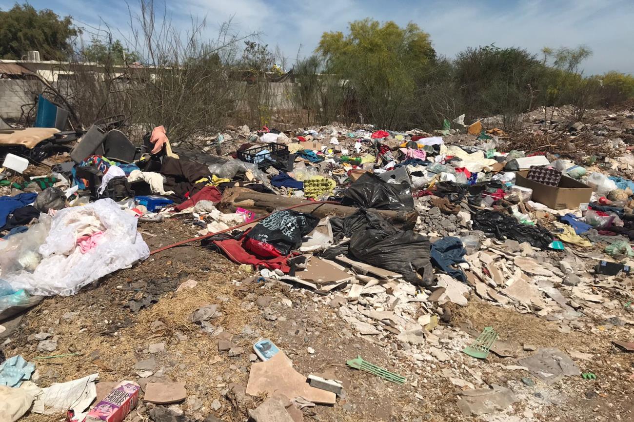 Vecinos temen por sus viviendas en Ciudad Obregón