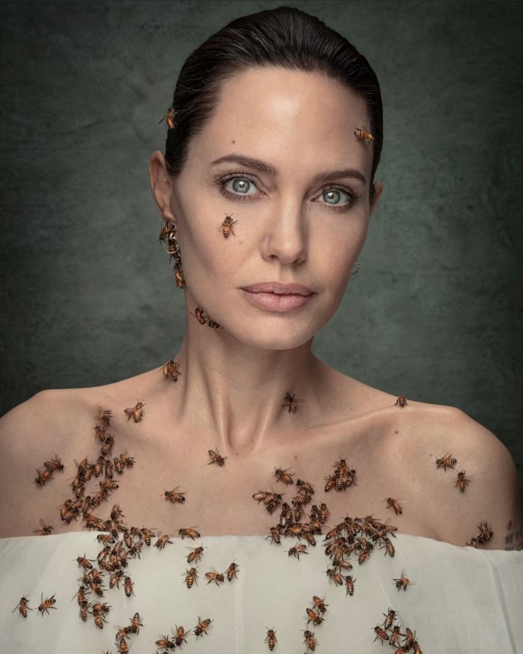 Angelina Jolie celebró el Día Mundial de las Abejas