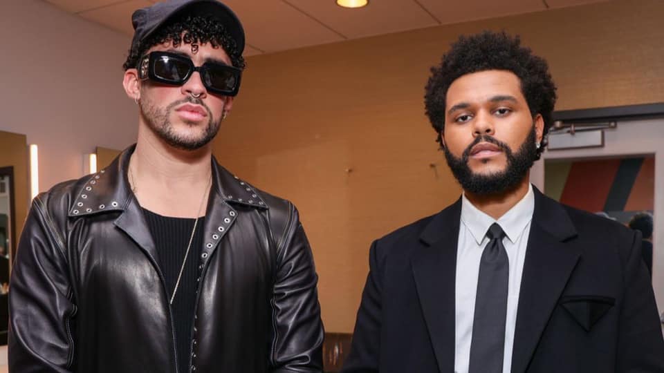 The Weeknd con Bad Bunny en los BBMAs 2021