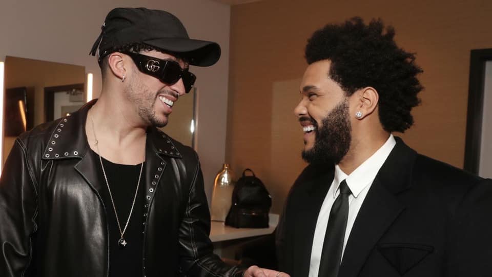 The Weeknd con Bad Bunny en los BBMAs 2021