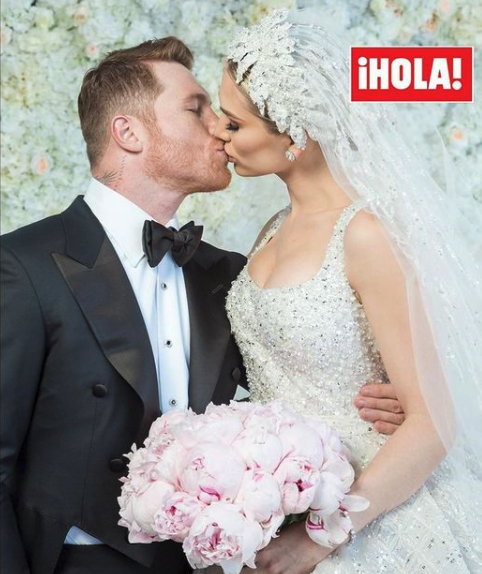 Así fue la espectacular boda de El Canelo Álvarez y Fernanda Gómez