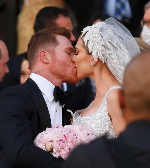 Así fue la espectacular boda de El Canelo Álvarez y Fernanda Gómez