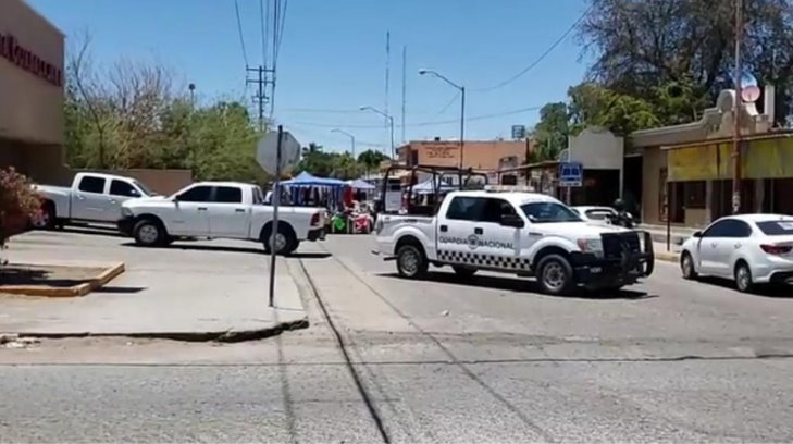 Se activa Código Rojo; registran ataque armado en el Tianguis de Empalme