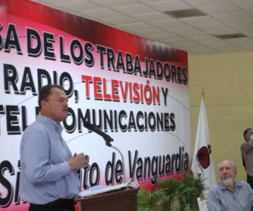 Borrego Gándara se reúne con el Sindicato de Trabajadores de Radio y Televisión