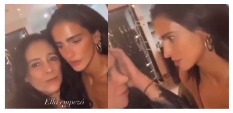 Bárbara de Regil da fuerte cabezazo a su mamá